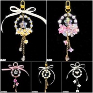 GANTUNGAN Bag Hanger Bag Charm Keychain Ribbon Coquette - GK001