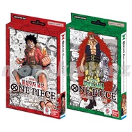 BANDAI One Piece Card Game Start Deck Straw Hat Crew(STK-01) Worst Generation(STK-02) Korean Version
