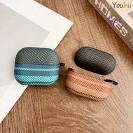 Loveyouhu Case for Samsung Galaxy Buds 4/Buds 4 Pro/Buds 3/Buds 3 Pro/Buds 3 FE with Creative Stripe