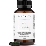 [sgstock] JSHealth Vitamins Skin and Digestion Formula | Skin Supplement with Zinc | Burdock Turmeri