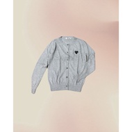 (PRELOVED) CDG Play Knit Cardigan