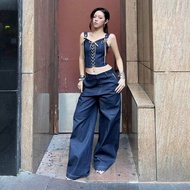 Set of knitted fox jeans + wide-leg pants (with real photos + video at the end)