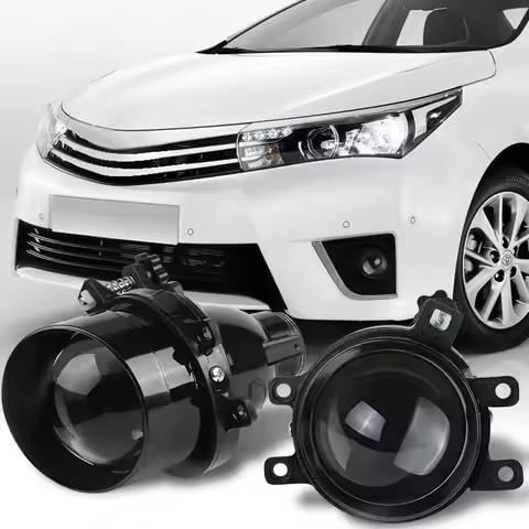 3.0 inch Bi-xenon Fog Light Projector Lens Use H11 D2S D2H HID LED Bulb For Toyota Camry Corolla RAV