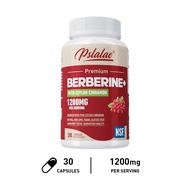Pslalae Berberine 1200mg - Plus Pure True Ceylon Cinnamon Viên nang bổ sung rễ Berberine - Hệ thống