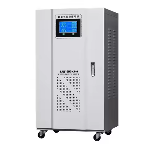 10kva 15kva 20kva 30kva 40kva 50kva 60kva 75kva Three Phase High Power AC Automatic Voltage Regulato