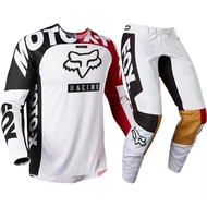 2022 FOX Motocross Racing Gear Set 360 FGMNT Combo Jersey Pants Men MX Dirt Bike Offroad Kits Moto Adult Blue Suit
