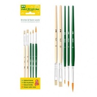 miniso x M&G Nylon Wools Paint Brush 5 pcs 2 4 8 10 painting Brush painting Brush/