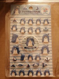 日本Sanrio Tuxedosam 企鵝2011年3D貼紙