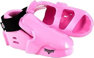 Pro Force Thunder Double Layered Kicks Karate Sparring Shoes - Pink - Small - 7/7-1/2