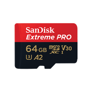 Sandisk Extreme Pro 4K Up to 200MB/s MicroSD Card With Adapter ( 64GB / 128GB / 256GB ) ( SDSQXCG / 