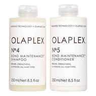 Olaplex No 4 + No 5 (แชมพูบำรุงรักษา250Ml + คอนดิชั่นเนอร์บำรุงรักษา250Ml)