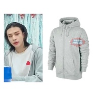 Hyunjin Stray Kids Checklist Logo Zipper Hoodie