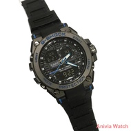 casual watch ♧G SHOK STEEL 2395DIGITAL ANALOG WATCH READY STOCK