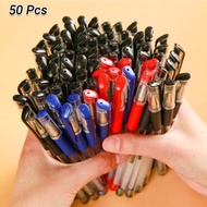 VCR Pack Of 50 Pcs Economy Gel Pen 0.5mm | Fine Point Office & School Pen | Notebook & Journal Writi