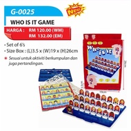 OFFER WHO IS IT GAME G-0025 6'S / SET