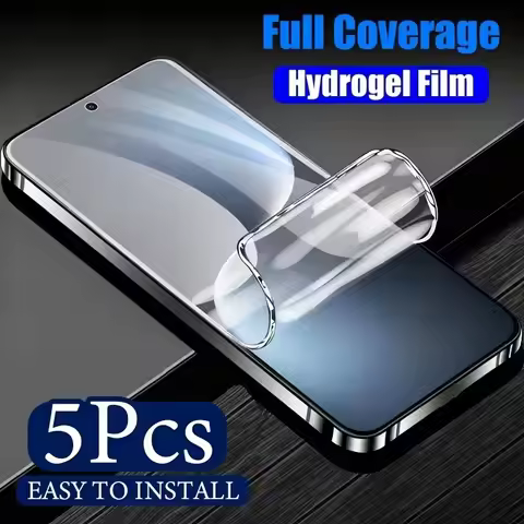5PCS Hydrogel Film For Realme GT2 Pro GT Global Neo Flash GT2 Explorer Master Edition Screen Protect