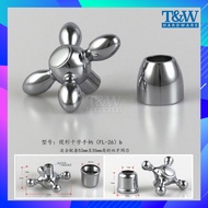 Heavy Duty Replacement Brass Ceramic Stem Disc Cartridge Faucet Valve Quarter Turn G1/2 0 Clockwise 