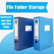 A4 Size File Folder Box File Paper Storage - Paper Organizer Document Organizer File Paper Storage