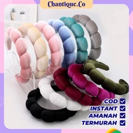 Jumbo Thick Snail Shell Headband Cloud Style Bandana Korean Style Women's Fashion Cloud Headband
