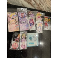 Aikatsu Acrylic Stand Character Ichigo Ran Akari Yurika tokyo Ver Movie Ver