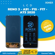 Lcd TOUCHSCREEN OPPO RENO 3 / A91/ F15 /F17 /A73 2020 /NOT OLED LCD FULLSET ORIGINAL BY ROKER