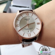 Tissot  man's minimalist business watch automatic mechanical chronograph timepiece T099.407.36.037.00