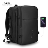 Mark Ryden Expandable Men Backpack 40 Litre Fits 17 Inch Laptop USB Recharging Business Travel Bag