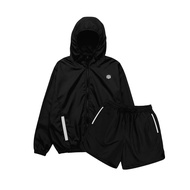 SARANGFASHION Parachute Running Jacket One Set Pants and Sauna Jacket Tracking Outdoor