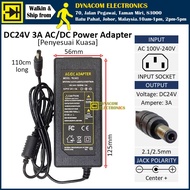 DC 24V 3A DC 24V 5A AC/DC Power Power Adapter [ Pembekal Kuasa 24V ]