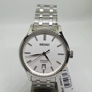 [Original] Seiko SRPD39J1 Presage Automatic Zen Garden White Stainless Steel Men's Watch