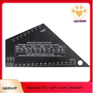 Fret Leveling Tool Guitar Neck Fingerboard Measuring Ruler Stainless Steel Fret Rocker