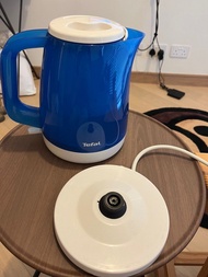 Tefal blue KO151 electronic kettle 1.5L 電熱水壺電熱水煲三腳插（swap/ exchange/ 以物易物/ 交換）