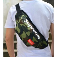 Supreme Waist bag Chest bag Bag Sport CrossBody Beg Pinggang Beg Dada Waist pack Pouch Bag Lelaki 现货