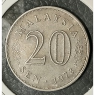 ( Syiling ) 20 Sen 1978 / Malaysia Parliament House