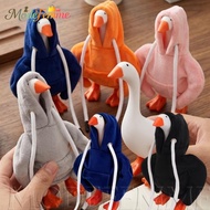 [On Sale] Cartoon Hoodie Duck Desktop Figurine - Creative Gift Toy - Funny Hoodie Duck Figure Miniat