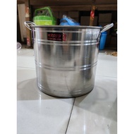 ROSH Stainless Steel Stock Pot - 20 QT Capacity (Premium Quality, magnetic)