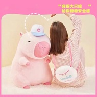 ️ Giant Cute 68cm Pink Capybara Sports Tennis Backpack