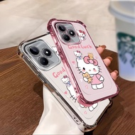 Casing Realme note 50 C53 C51 C61 C63 C65 C67 Narzo N63 phone case 2025 NEW Silicone Four corner pro