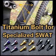 Titanium Bolt for Specialized SWAT Storage cover Stumpjumper Enduro Roubaix Sworks  Titanium Screw B