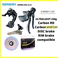 SENSAH EMPIRE PRO GROUPSET 2x12 Speed Road Bike 12s