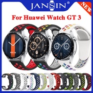 สายนาฬิกาสปอร์ตซิลิโคนอ่อนนุ่ม For สาย huawei Watch GT 3 46mm 42mm สมาร์ทวอช Strap เปลี่ยนสายรัดข้อมือ huawei watch GT3 Smart Watch สายนาฬิกา อุปกรณ์เสริมสม