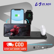 W2 NANVAN 4IN1 WIRELESS CHARGER DOCK FOR AIPHONE AAIRPODSSS AAPPLE WWATCH
