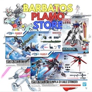 BANDAI ENTRY GRADE STRIKE GUNDAM / STRIKE ROUGE / OPTION PARTS SET GUNPLA 01 / 02 / ICHIBAN KUJI E S