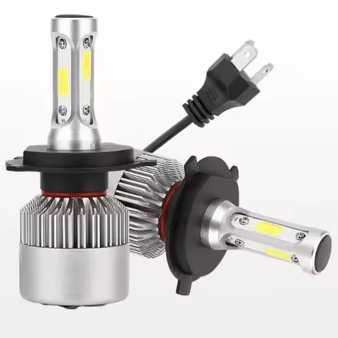 S2 H4 LED H7 H11 H8 HB4 H1 H3 HB3 9005 9006 Auto S2 Car Headlight Bulbs 72W 8000LM 6500K led h4 h7 l