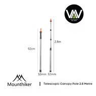 Mountainhiker Adjustable Telescopic Canopy Pole 2.8 Metre