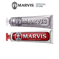 Marvis Toothpaste Whitening Mint 85ml +Cinnamon Mint 85ml Tootpaste