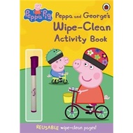 小猪佩奇 Peppa Pig: Peppa and George\'s Wipe-Clean Activity Book 进口原版英文故事书