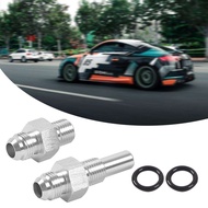 kiss 2Pcs 4L80E Transmission Adapter Fitting 6AN Flare Connector Easy Installation
