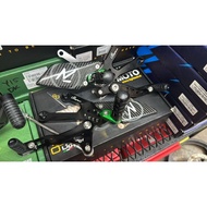 LT Kawasaki Z900  (2017-2025) RACING FOOTREST SET MODEL CUTTING LIGHTECH CNC RACING FOOTREST