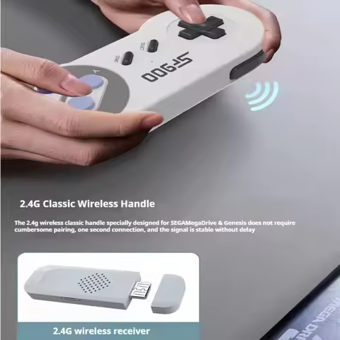 SF900 Retro Video Game Console Wireless Dual Gamepad Video Game Console HD Output 5000 Classical Gam